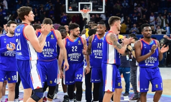 Anadolu Efes galibiyet serisini devam ettirmek için sahaya çıkıyor