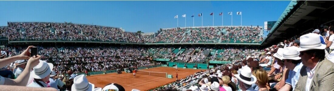 Roland Garros Session 18 - Quarter Finals Ladies' or Gentlemen's Singles Tenis Tickets
